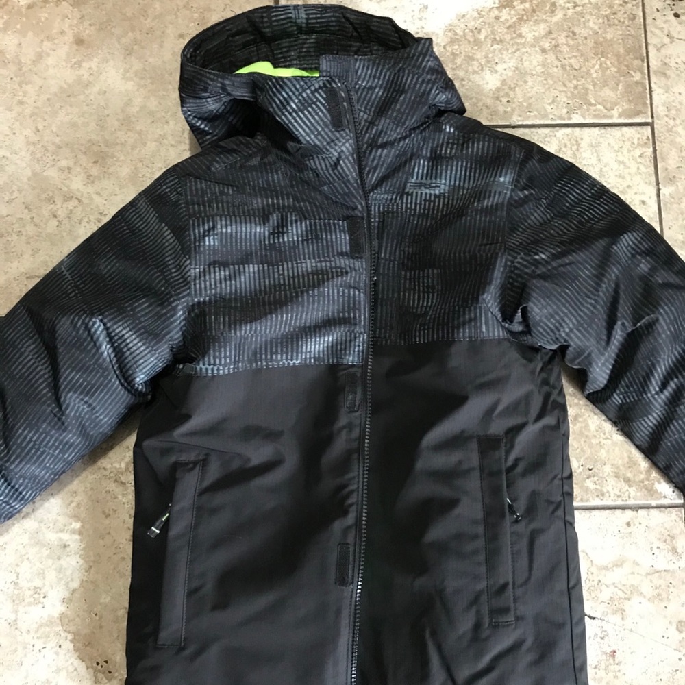 Boys snow suit, boots and gloves